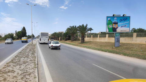 Panneau publicitaire V25 – Hammamet